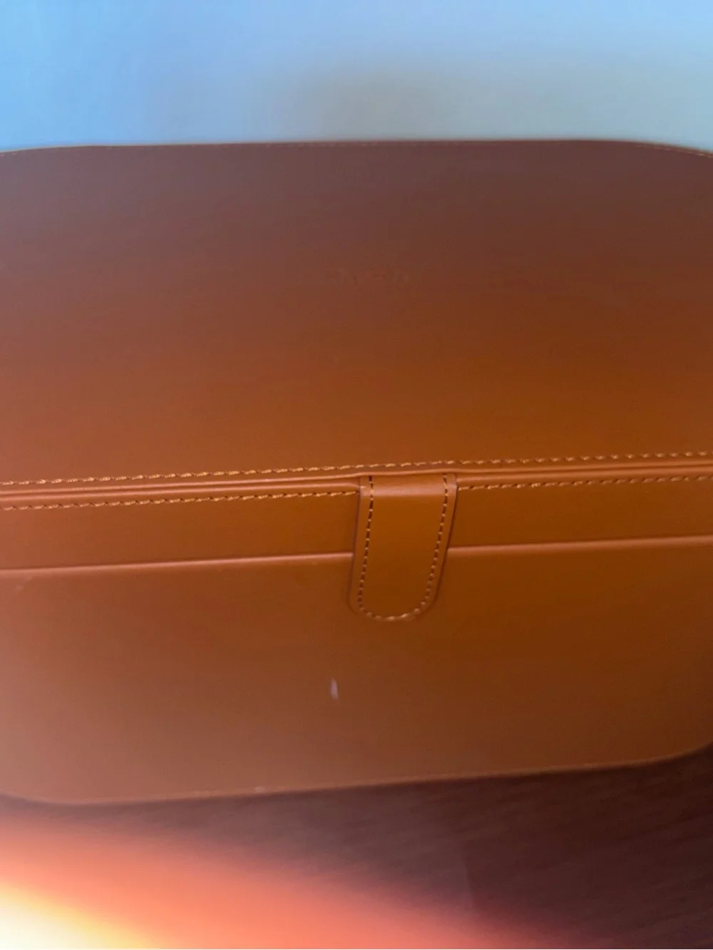 Dyson Bright Orange Tablet Case with Embossed Logo Only the case